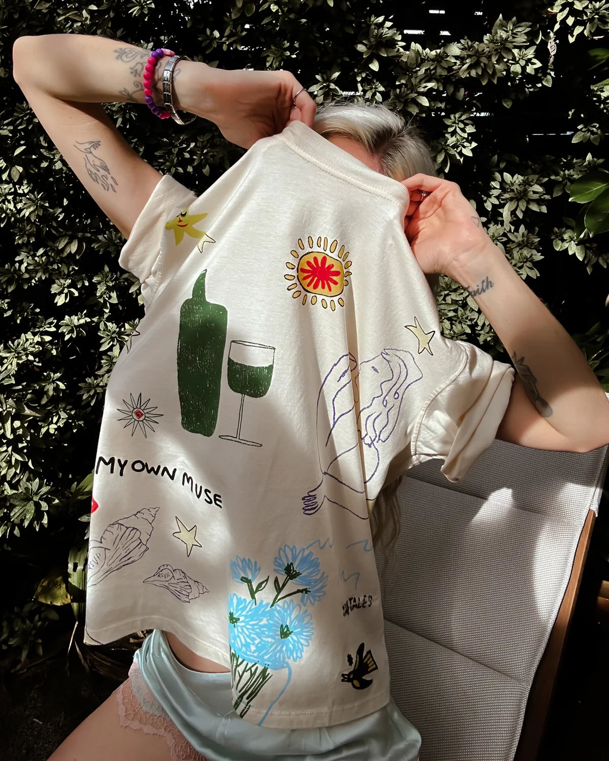 The Illustrated Muse Tee