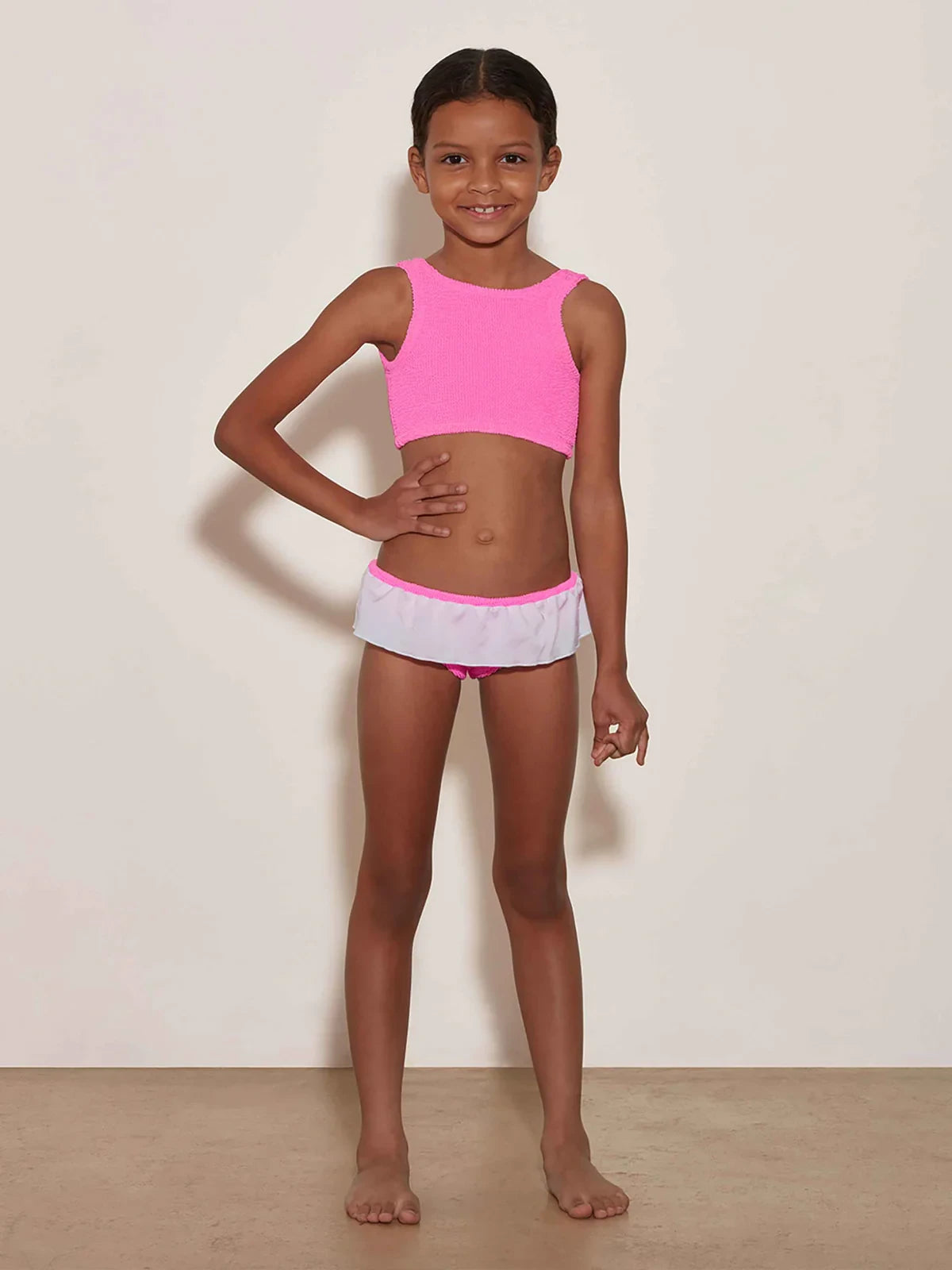 Kids 3-6 Olive Bikini Bubblegum