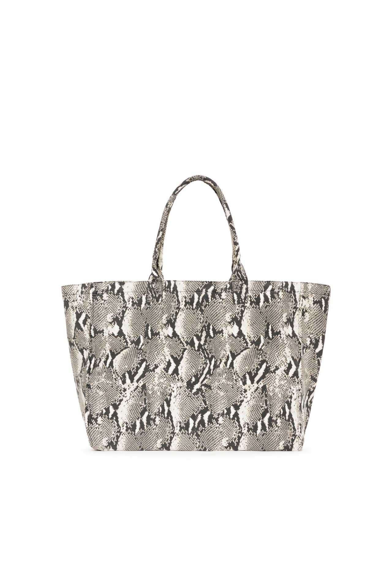 Leo Canvas Tote Python