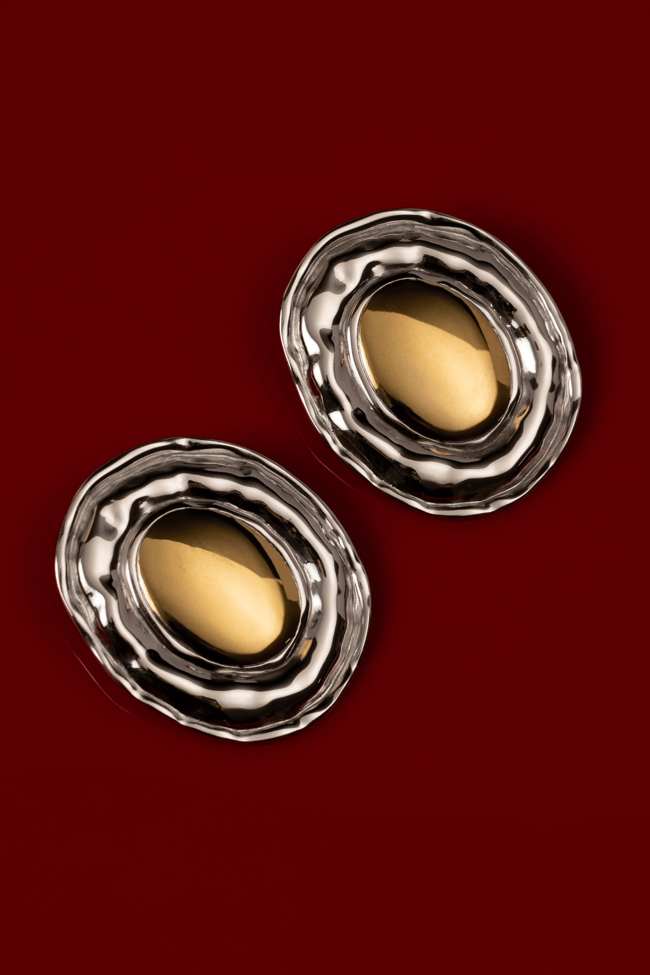 Formentera Gold Center Studs
