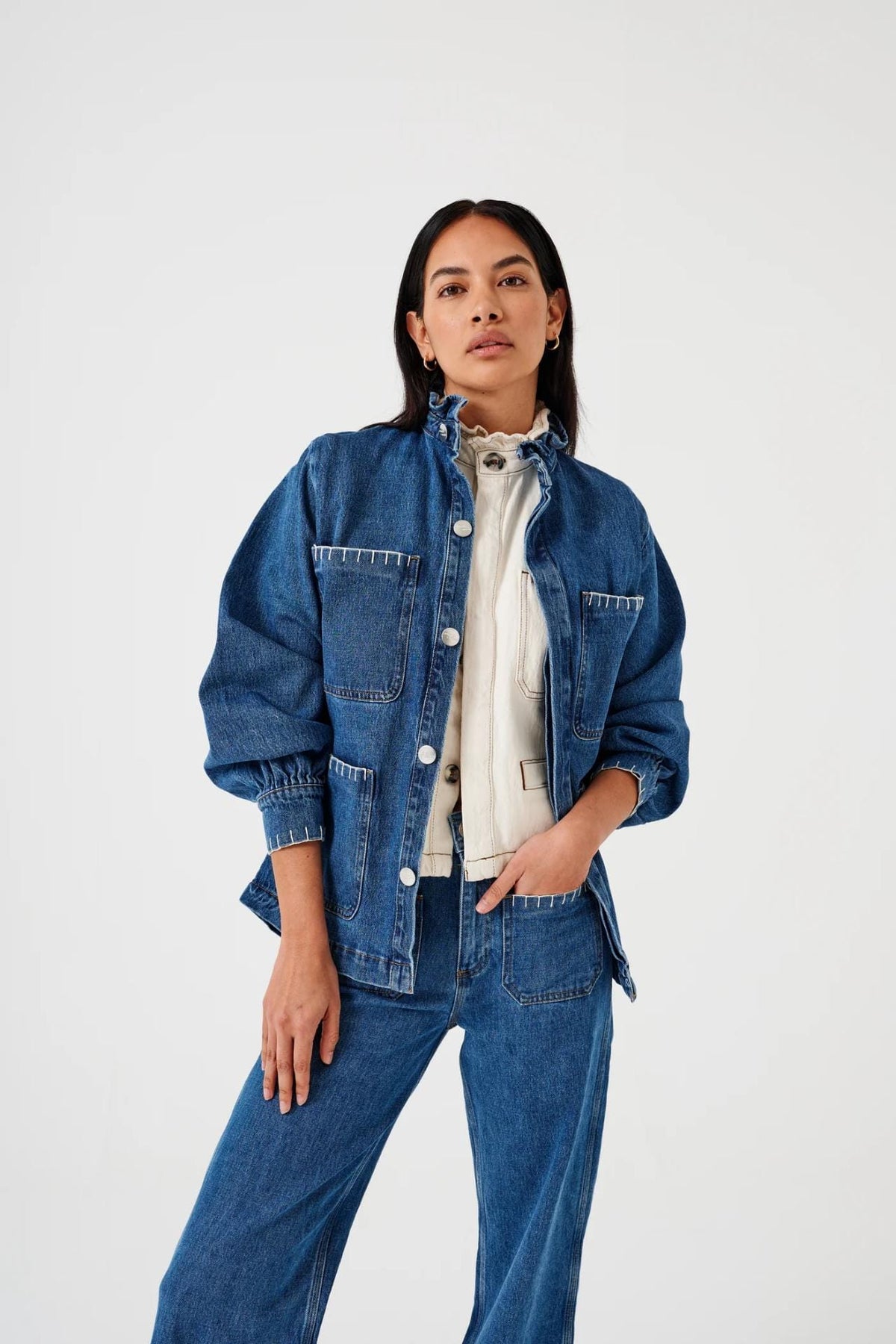 Seventy + Mochi Pablo Jacket In Americana