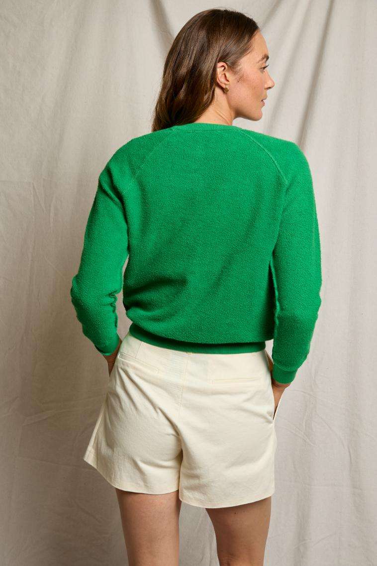 Ziggy Inside Out Fleece Grass