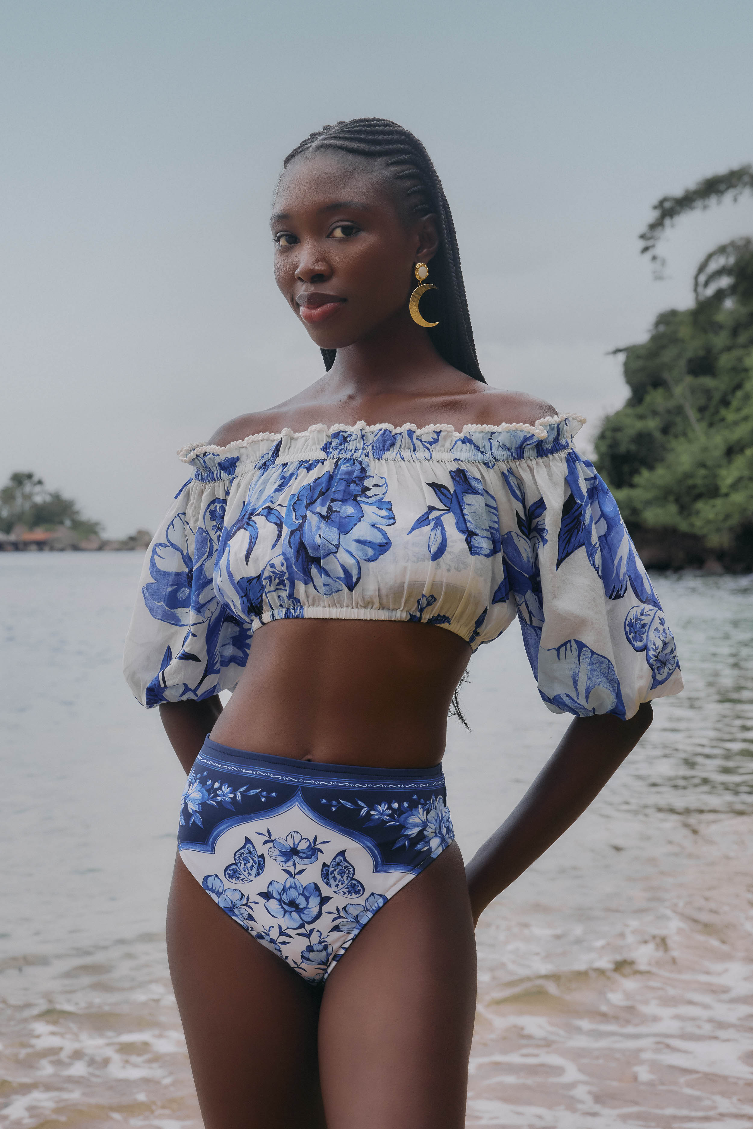 Porcelain Chita Blouse