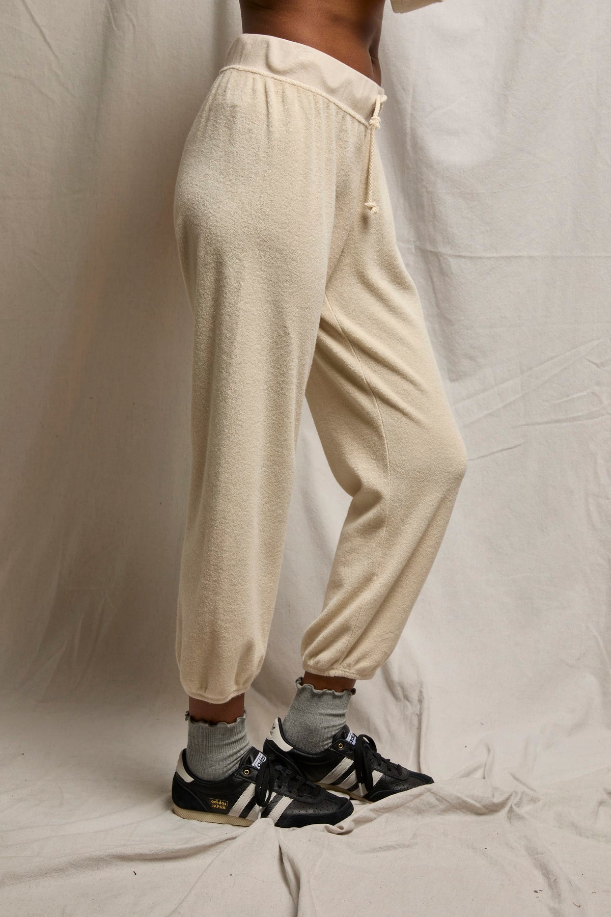 Perfectwhitetee Gogo Loop Terry Jogger Sugar