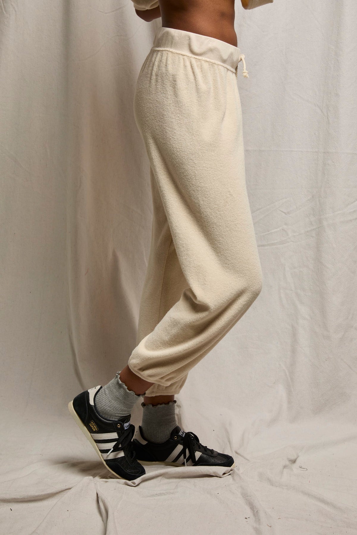 Perfectwhitetee Gogo Loop Terry Jogger Sugar