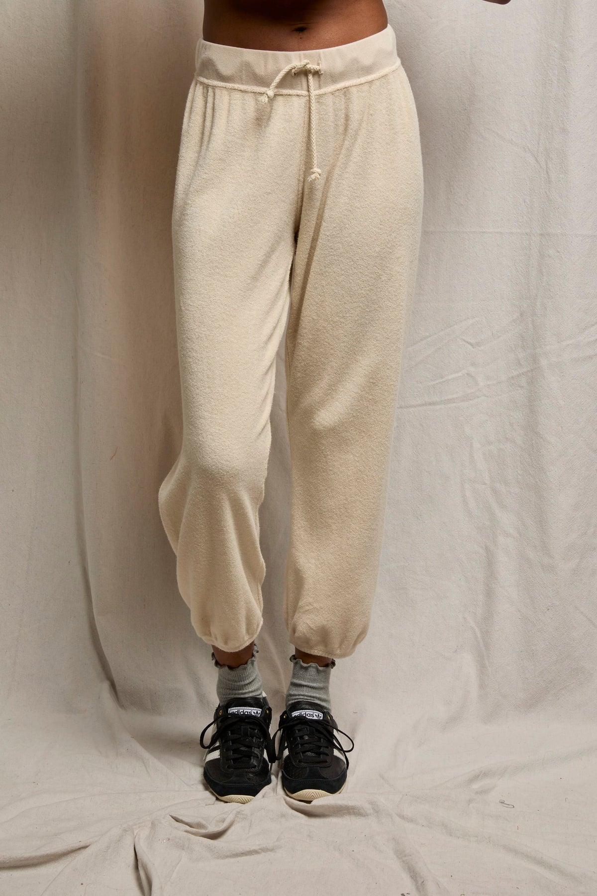 Perfectwhitetee Gogo Loop Terry Jogger Sugar