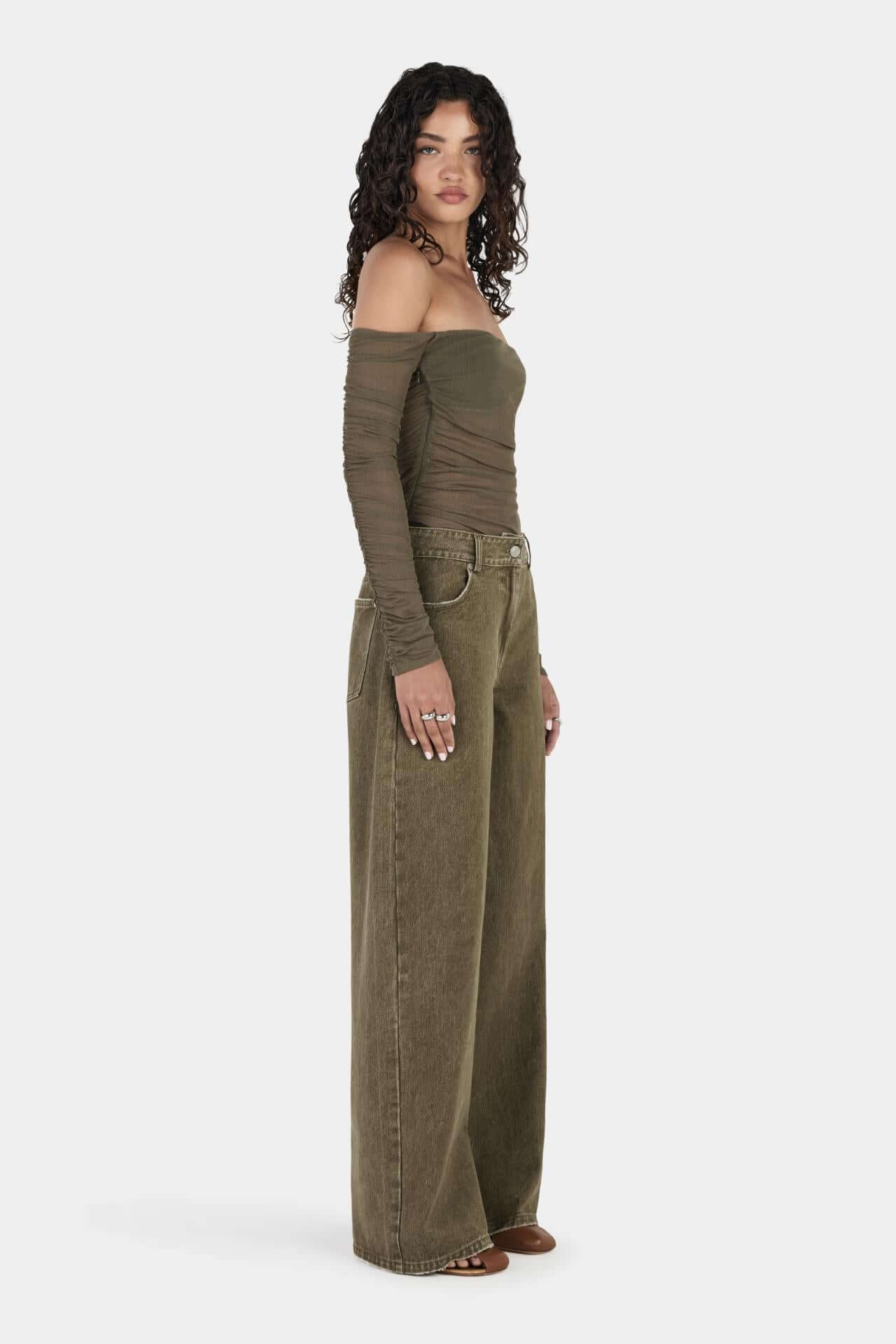 Hansen & Gretel Sara Bodysuit Olive