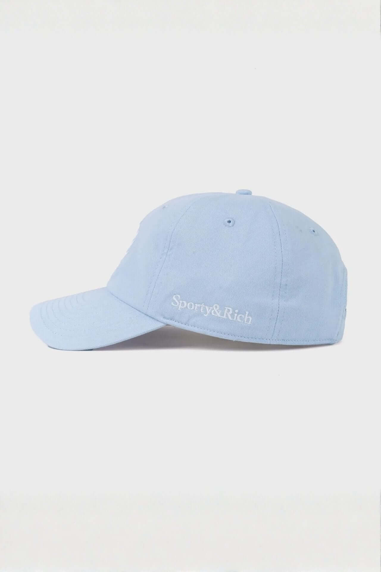 Sporty & Rich NY Crest Hat Ciel