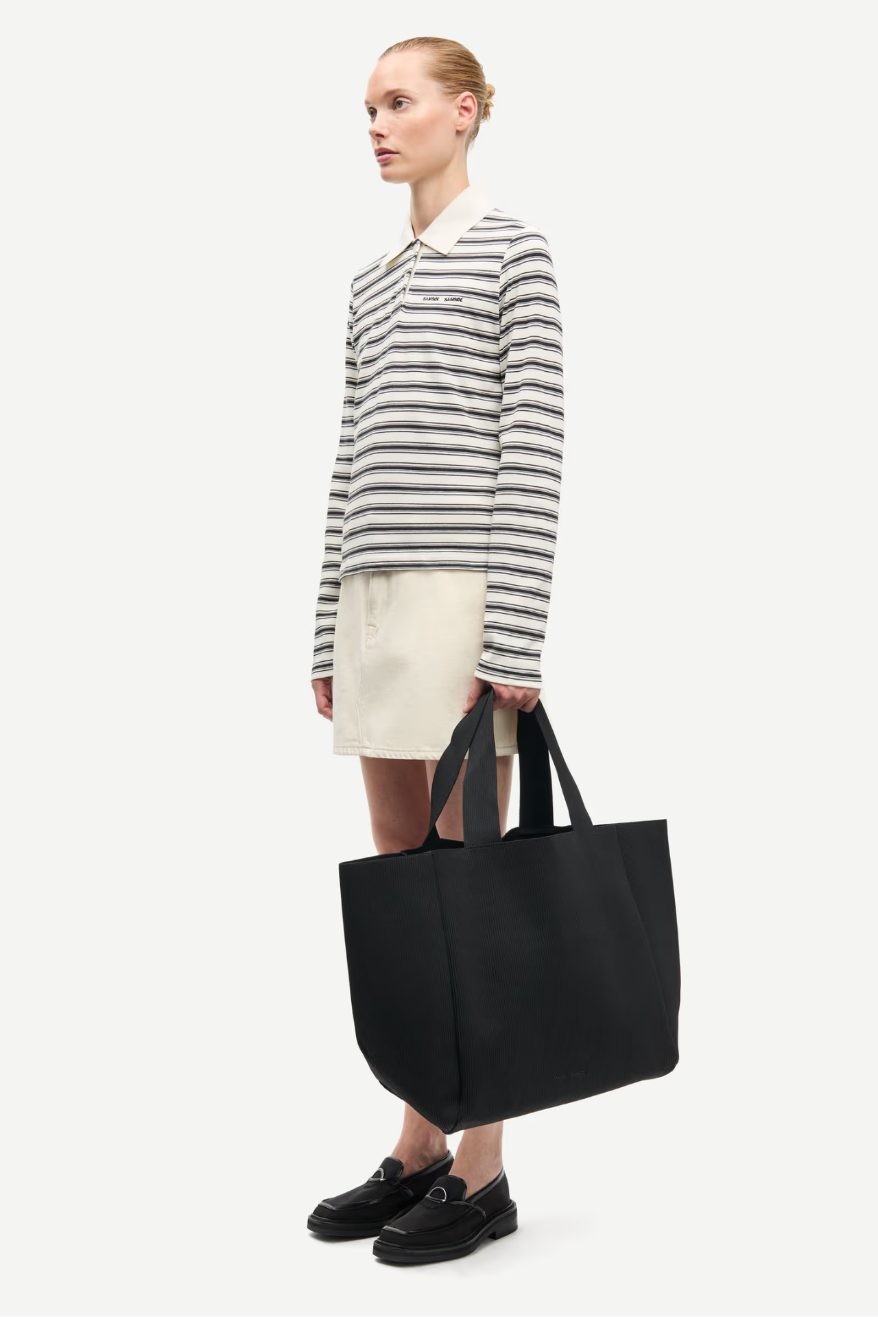 Samsøe Samsøe Sadonell Ls Polo Egret