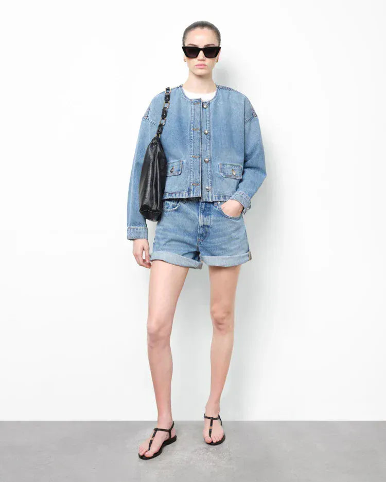 Blanche Jacket Caspian Blue