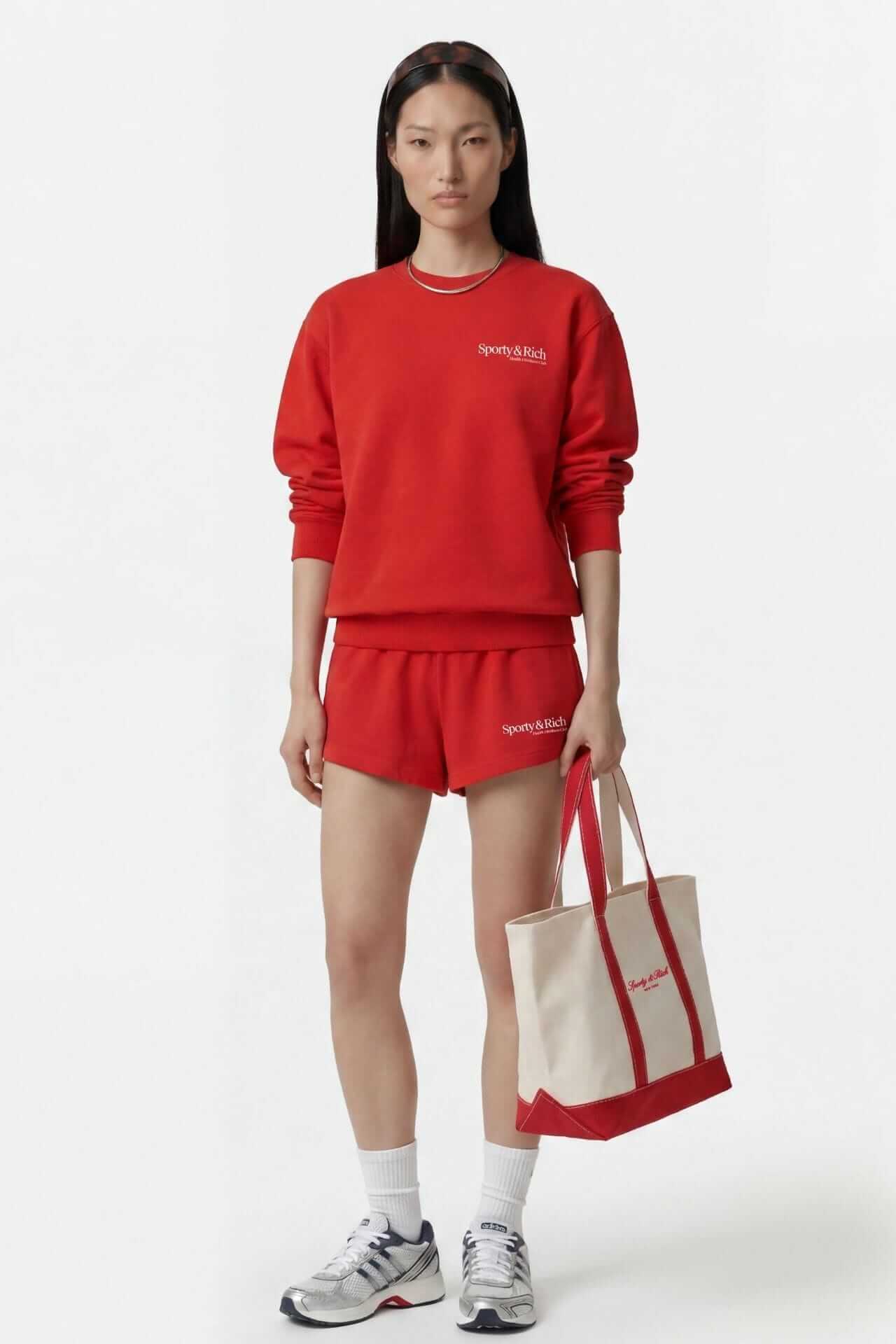 Sporty & Rich Modern Disco Short Ruby