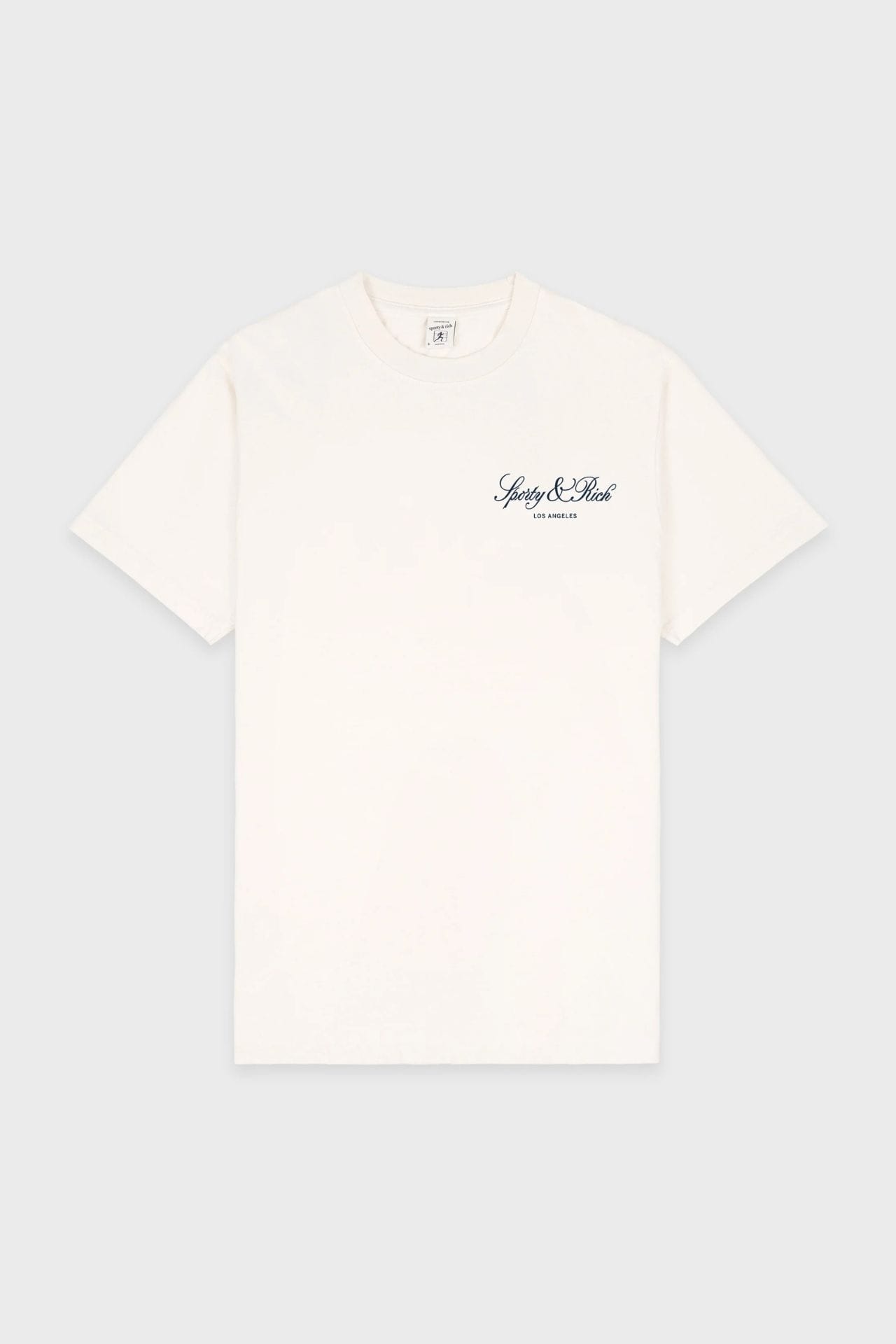Sporty & Rich Vendome LA Tshirt Ecru