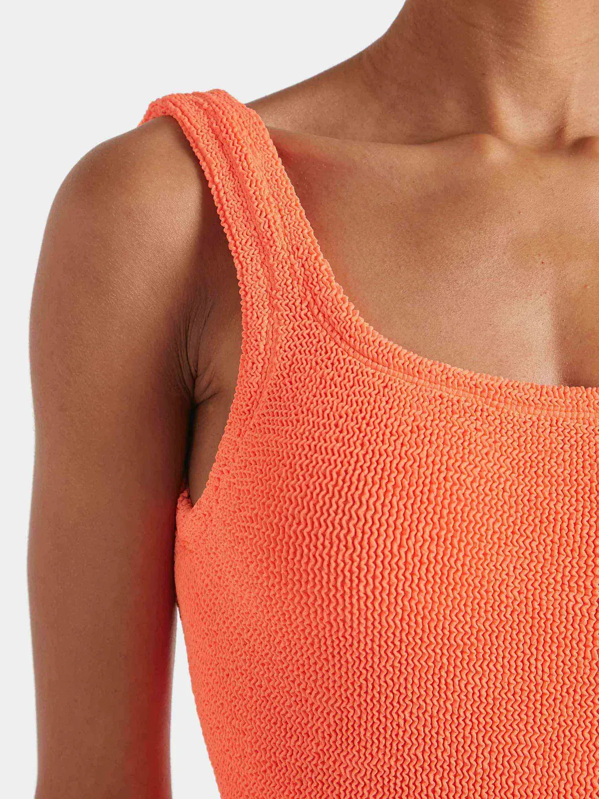 Square Neck Swim Orange