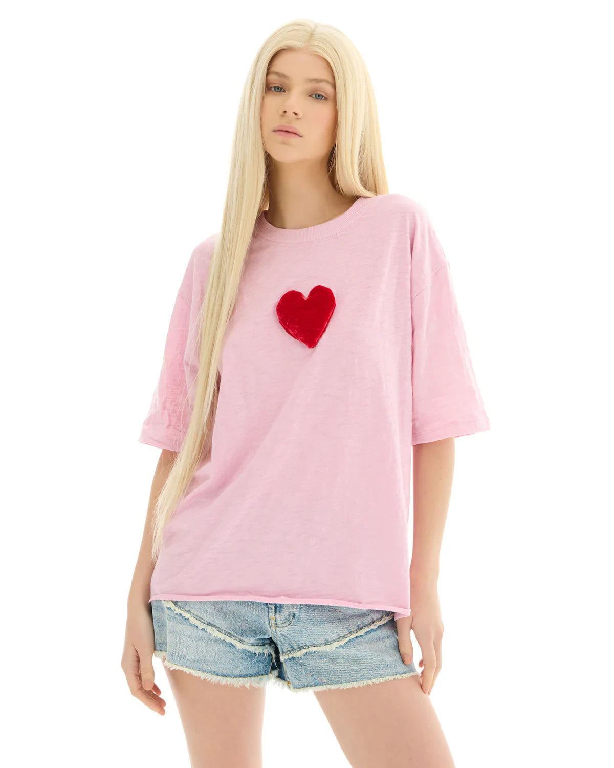 We Love Velvet Heart Tee