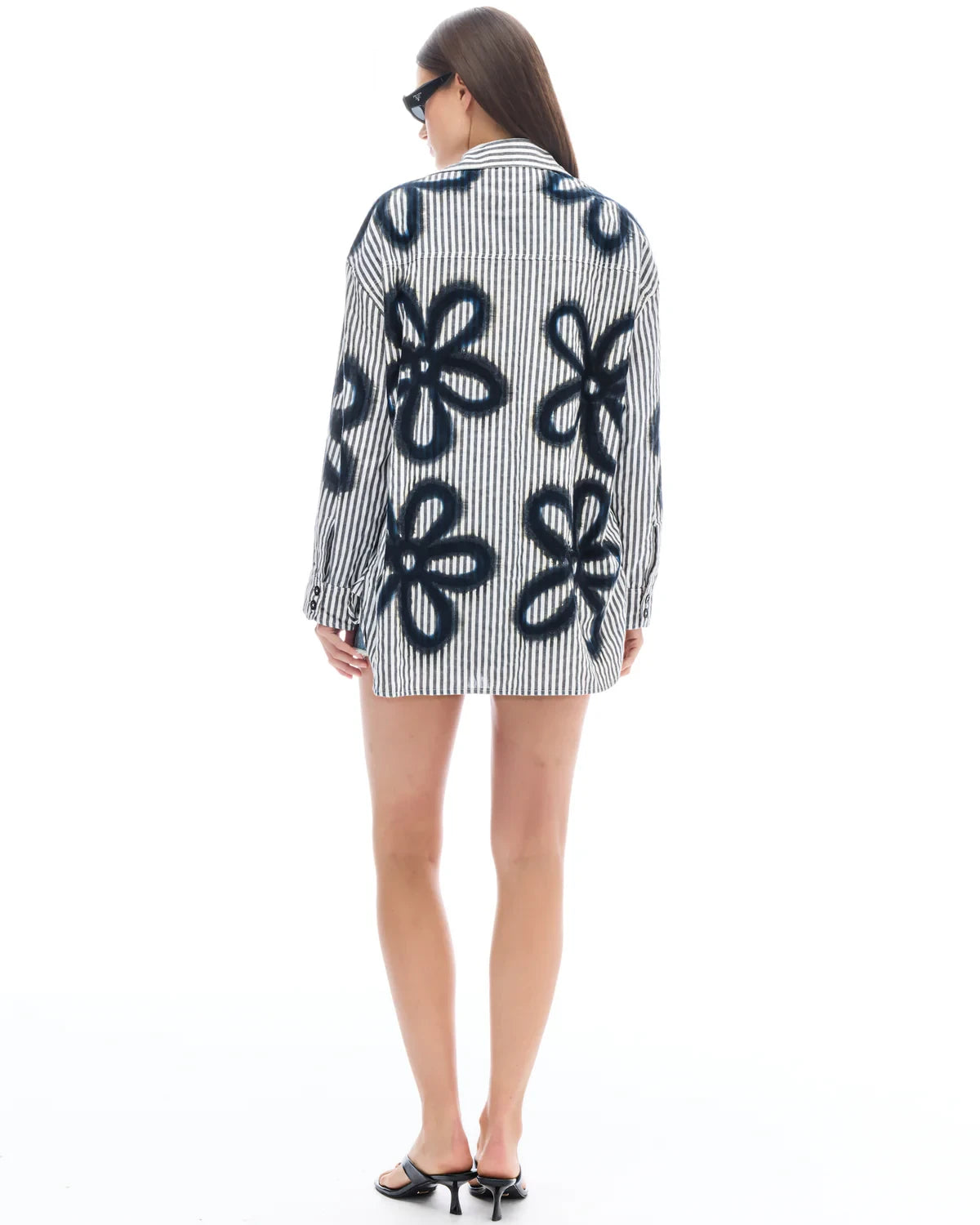 Hand Spray Flower Shirt