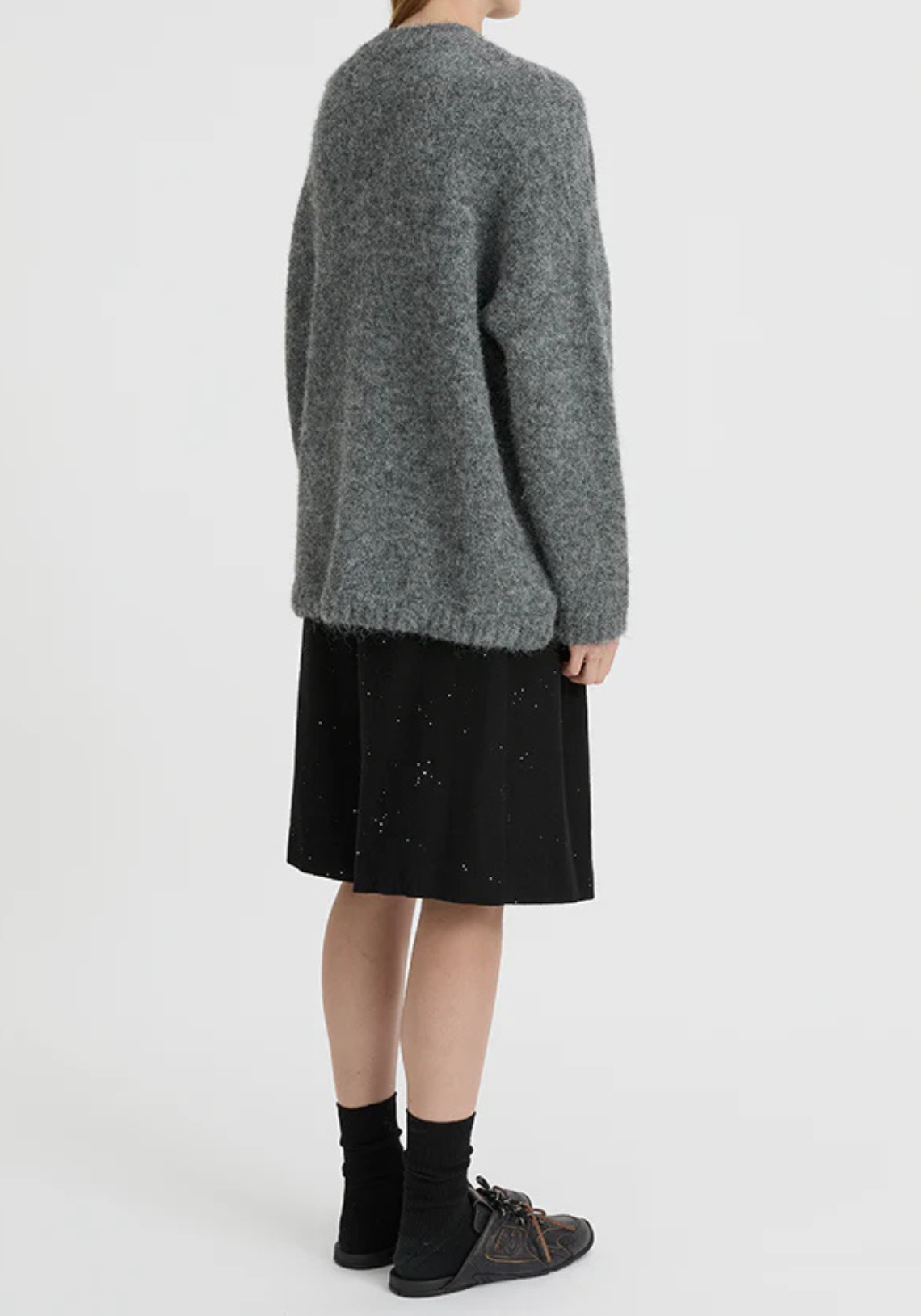 ROSMUNDA SWEATER CHARCOAL