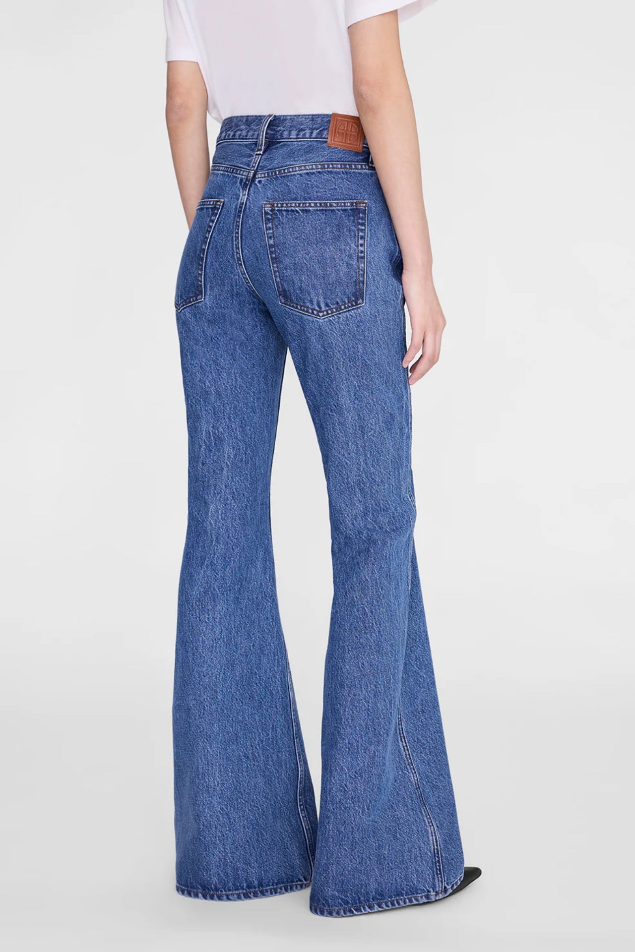 Anine Bing Wyatt Jean Freshwater Blue