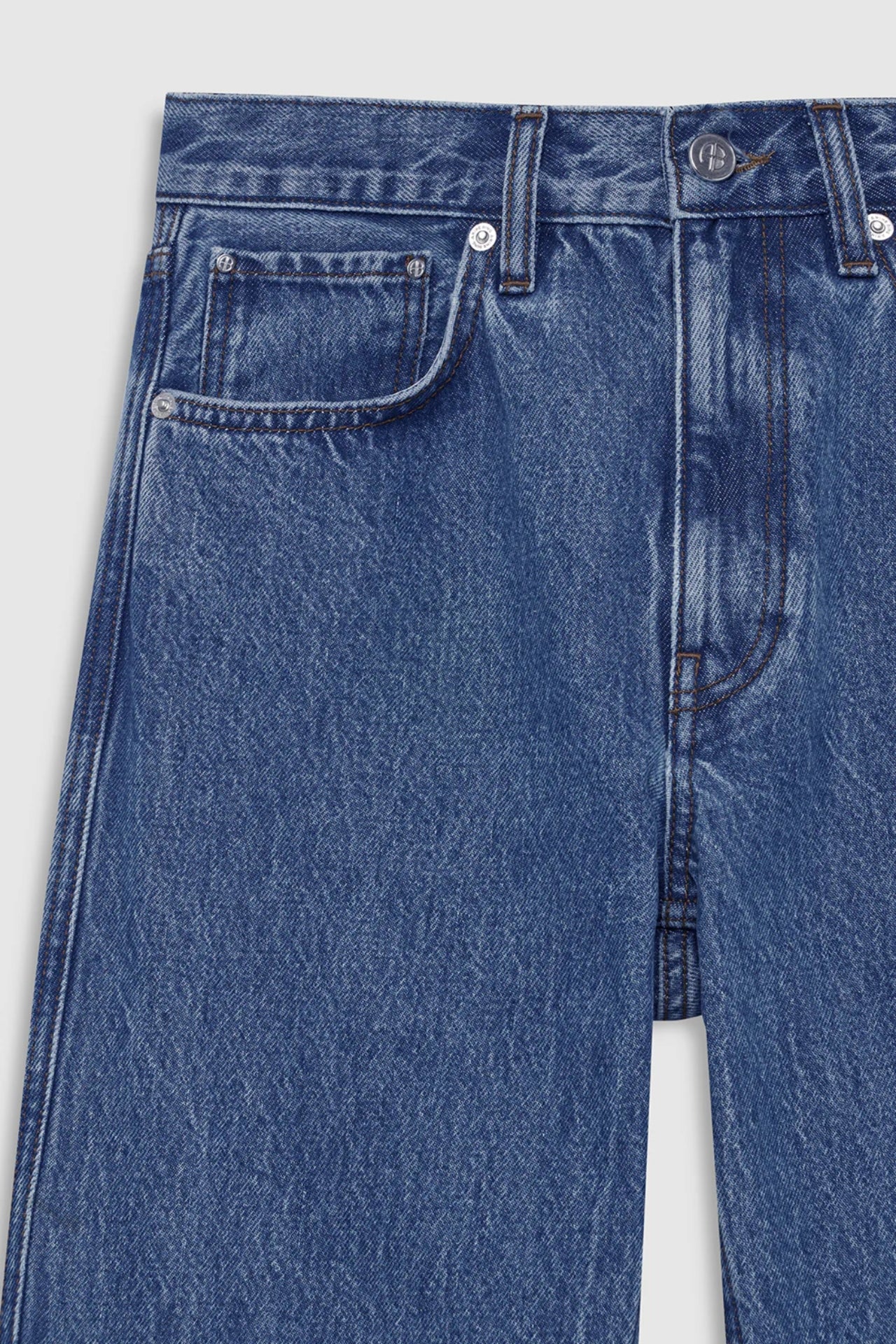 Anine Bing Wyatt Jean Freshwater Blue