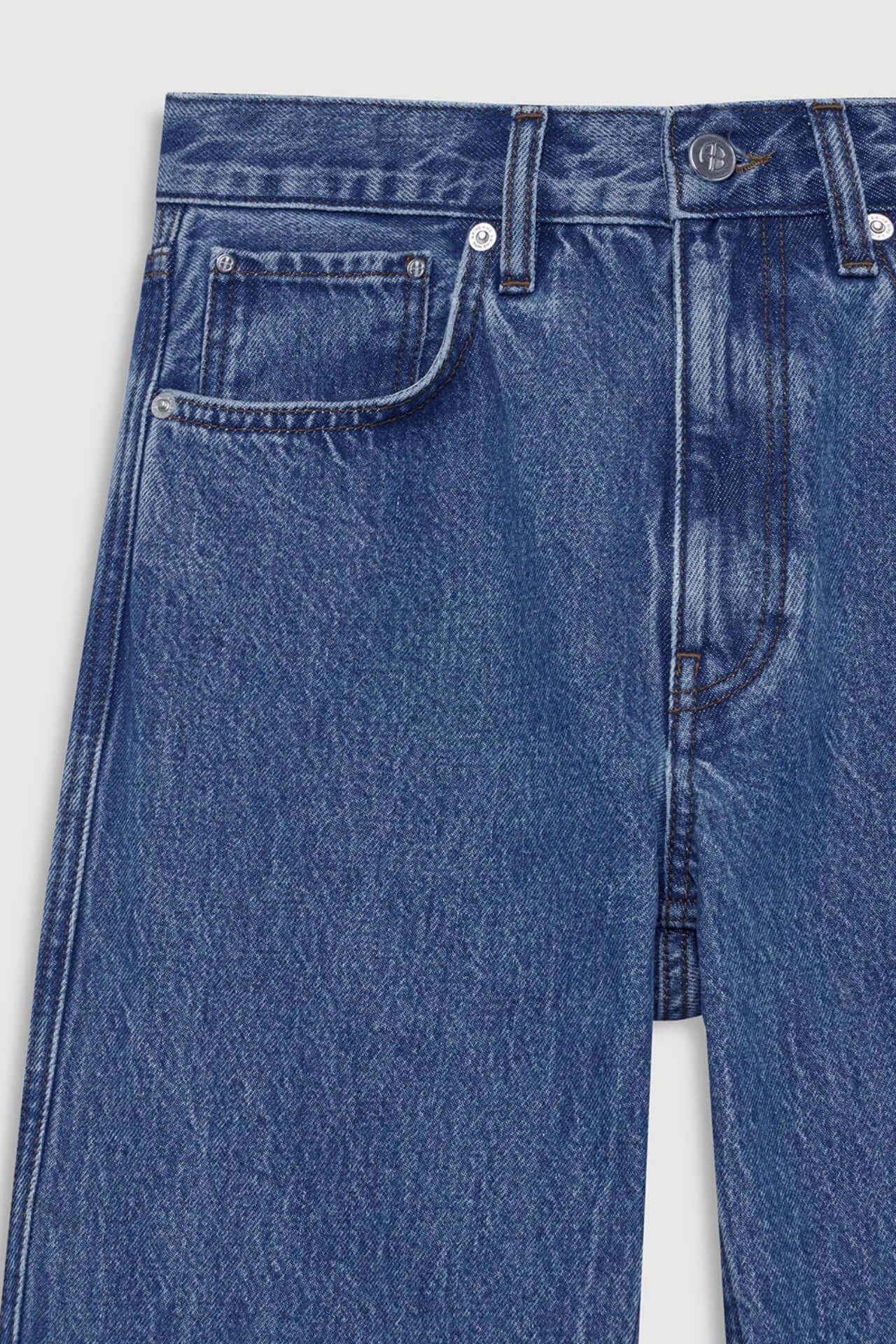Anine Bing Wyatt Jean Freshwater Blue