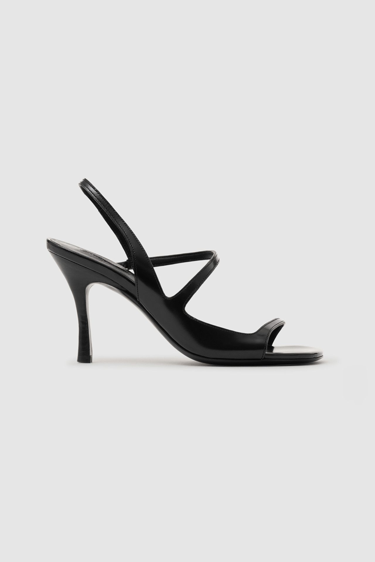 Anine Bing Iva Sandal Smooth Black