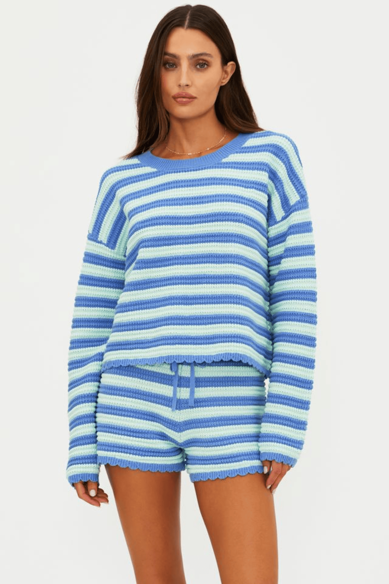 Beach Riot Beach Sweater Sea Stripe