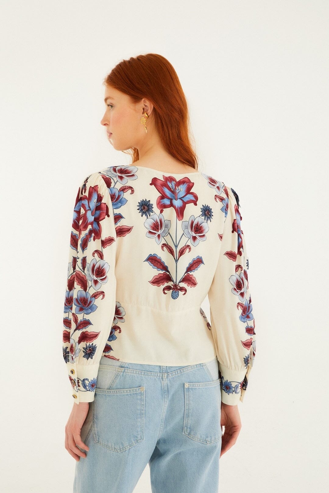 Malu Winter White Blouse