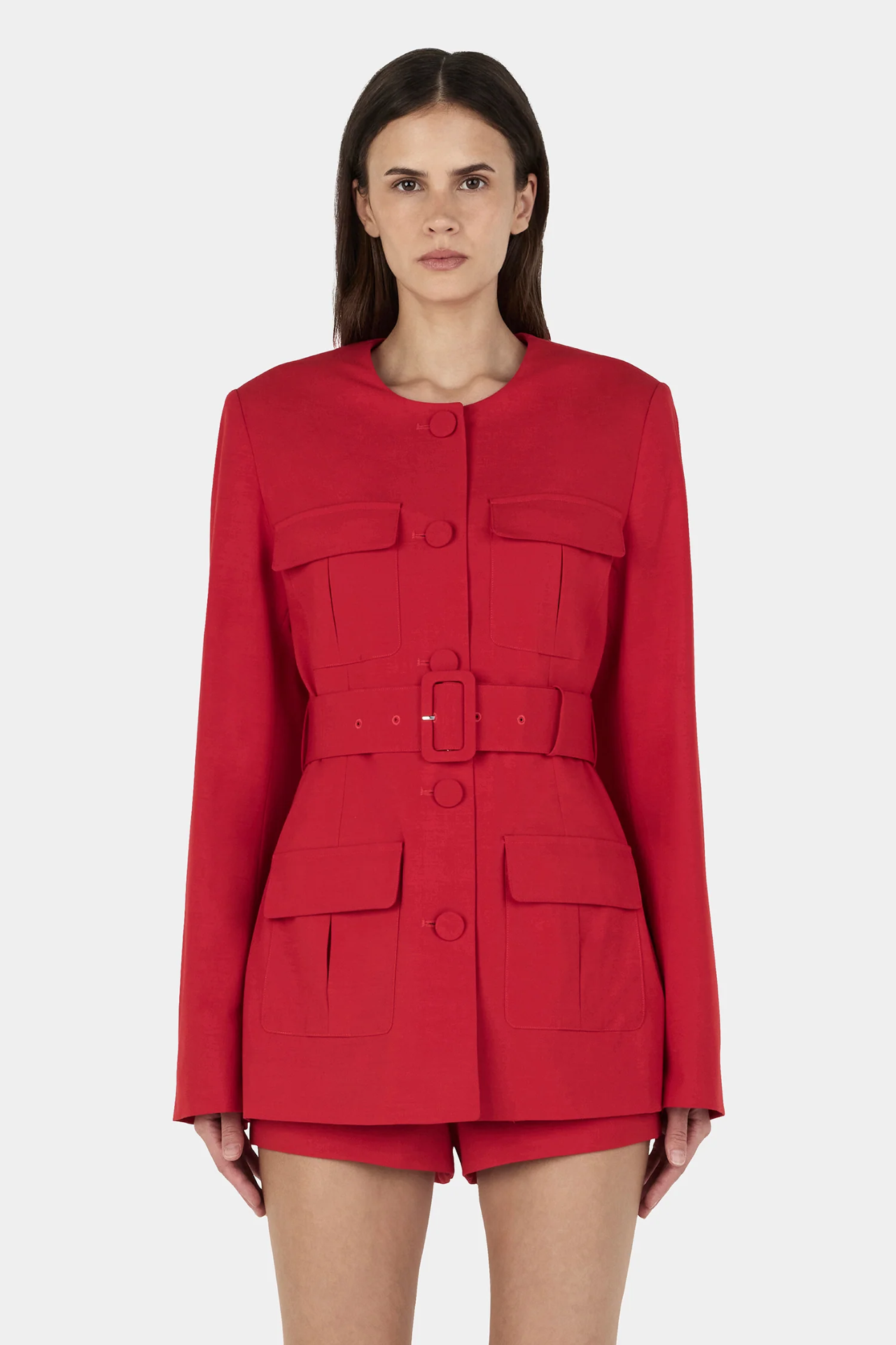 Hansen & Gretel Michael Blazer Red
