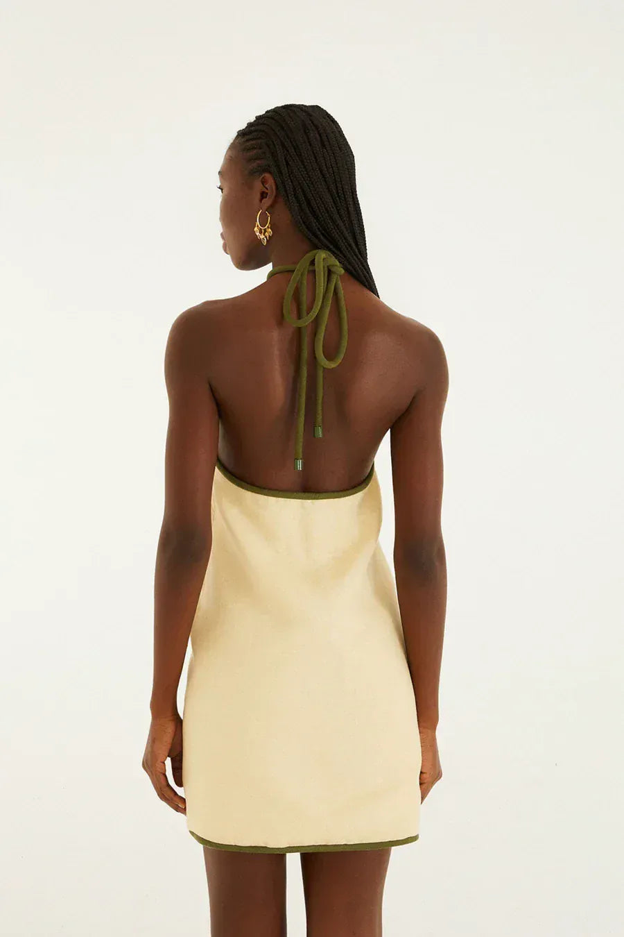 Farm Rio Sand Coconut Mini Dress