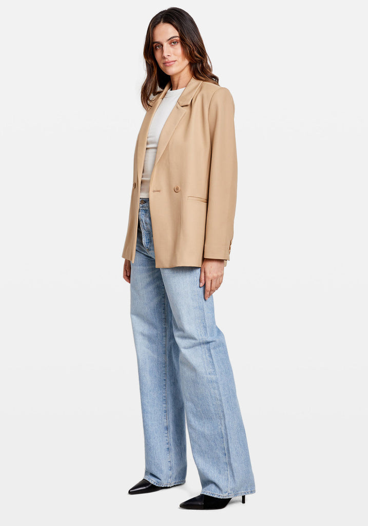 MADELEINE BLAZER DEEP SAND Anine Bing Tuchuzy