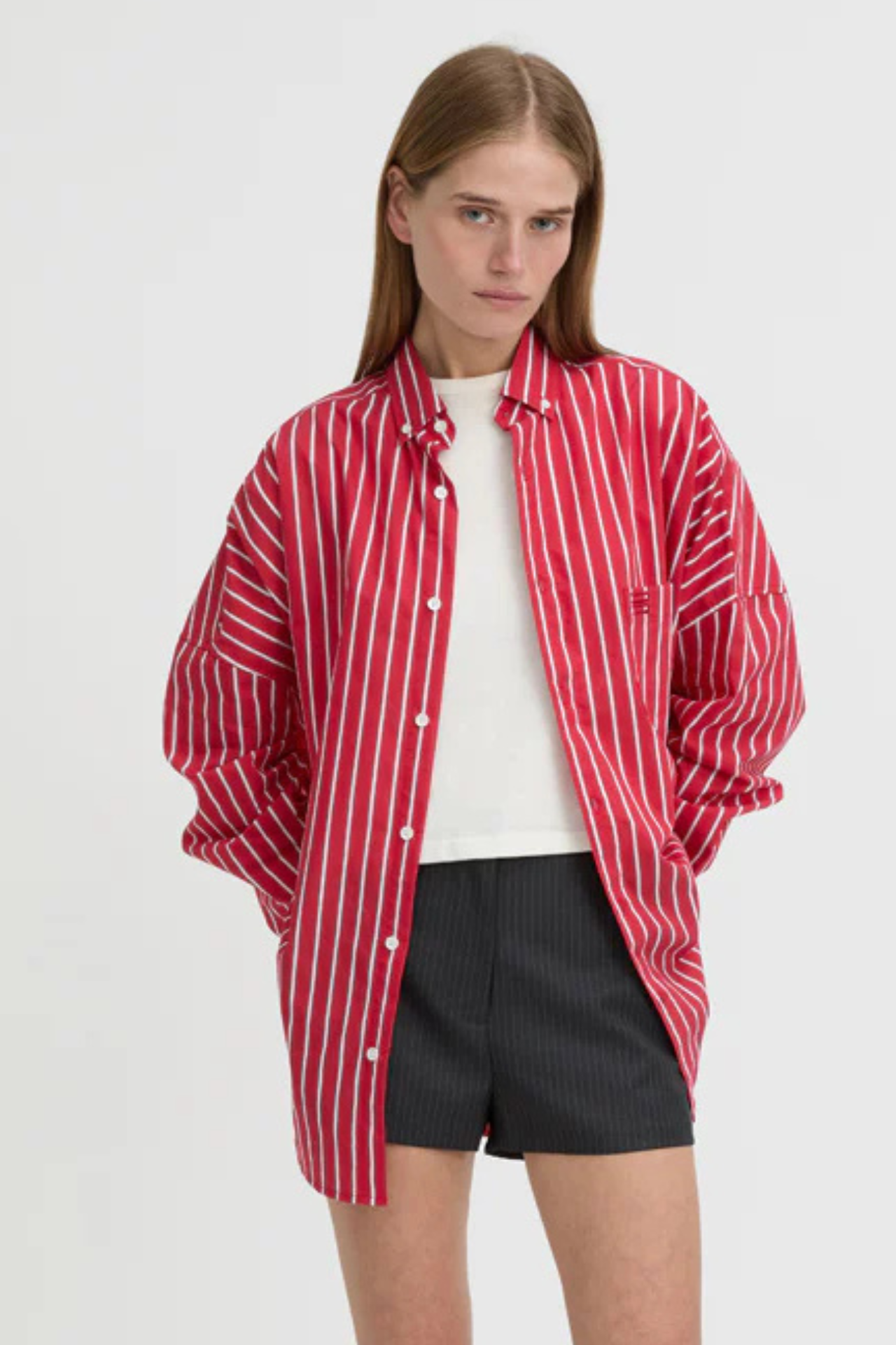 Maurelle Shirt Red