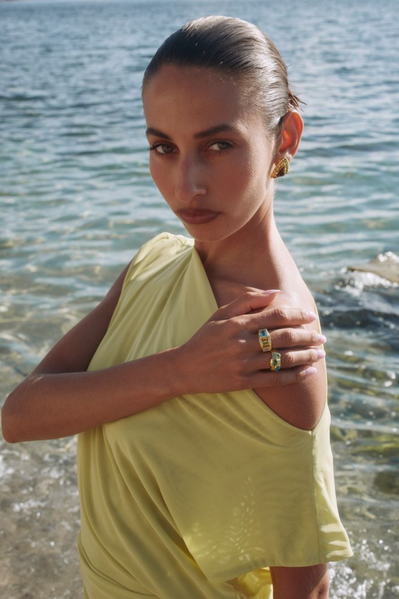 Mountain & Moon Roberta Ring Gold