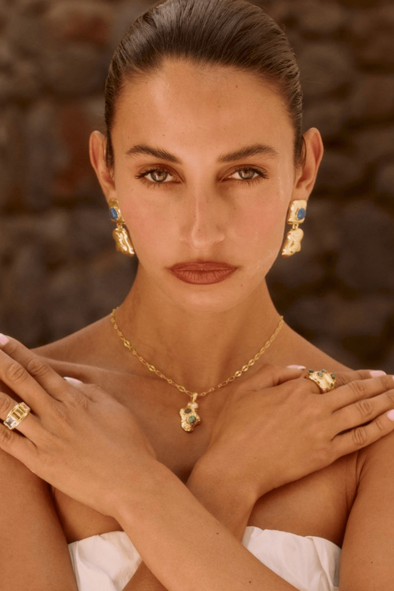 Mountain & Moon Maral Ring