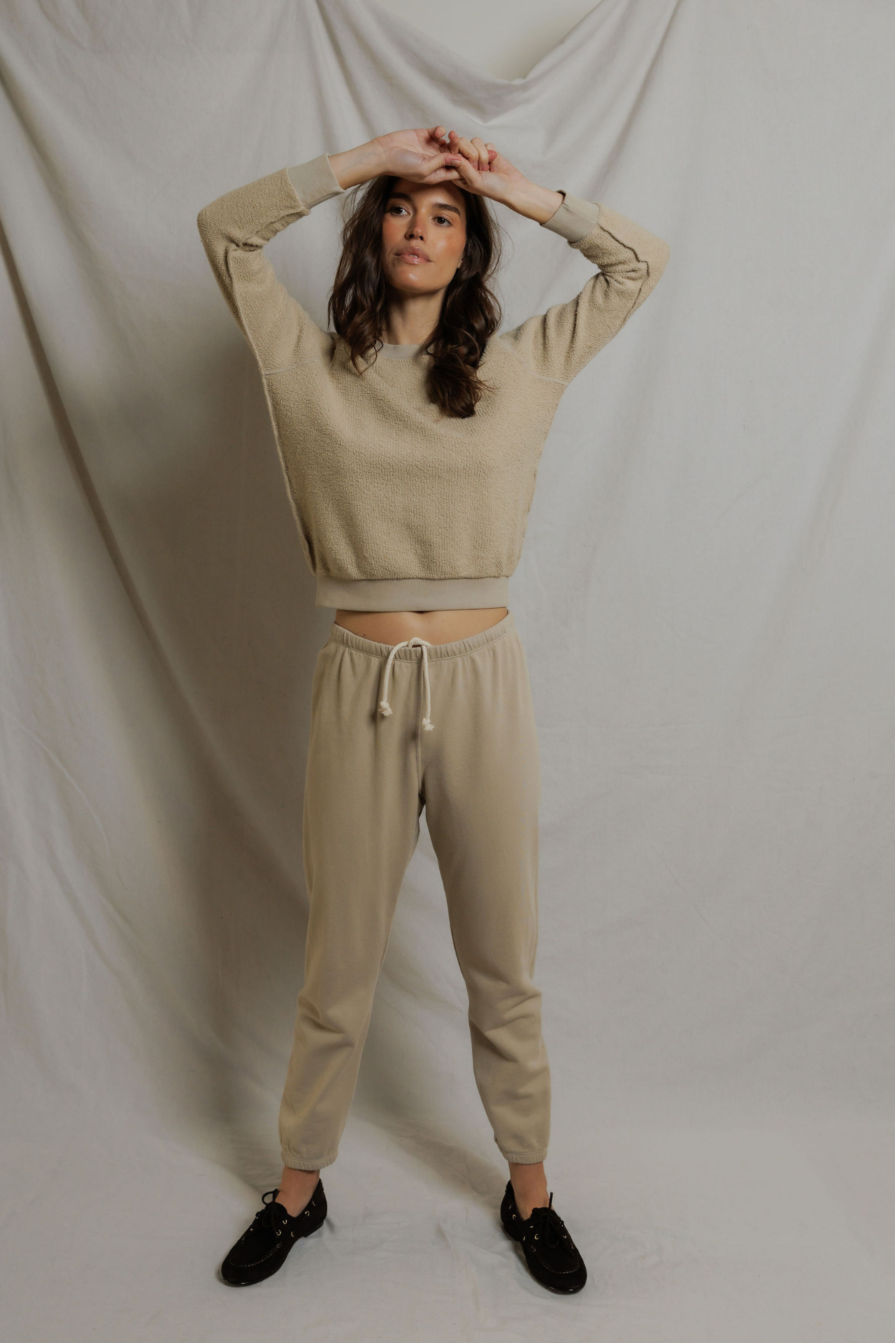 Perfectwhitetee Johnny French Terry Sweatpant Driftwood