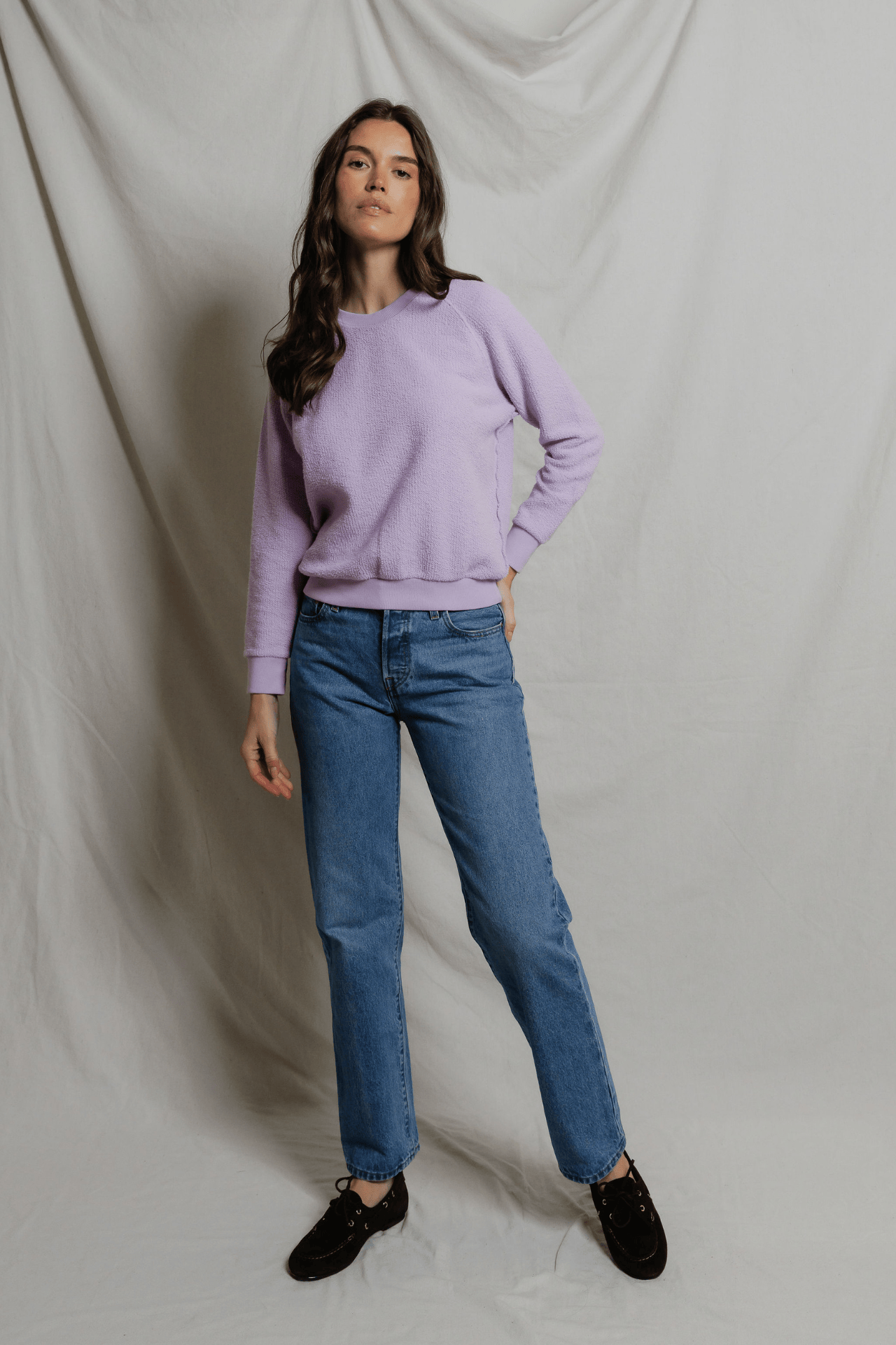 Perfectwhitetee Ziggy Inside Our Fleece Ultraviolet