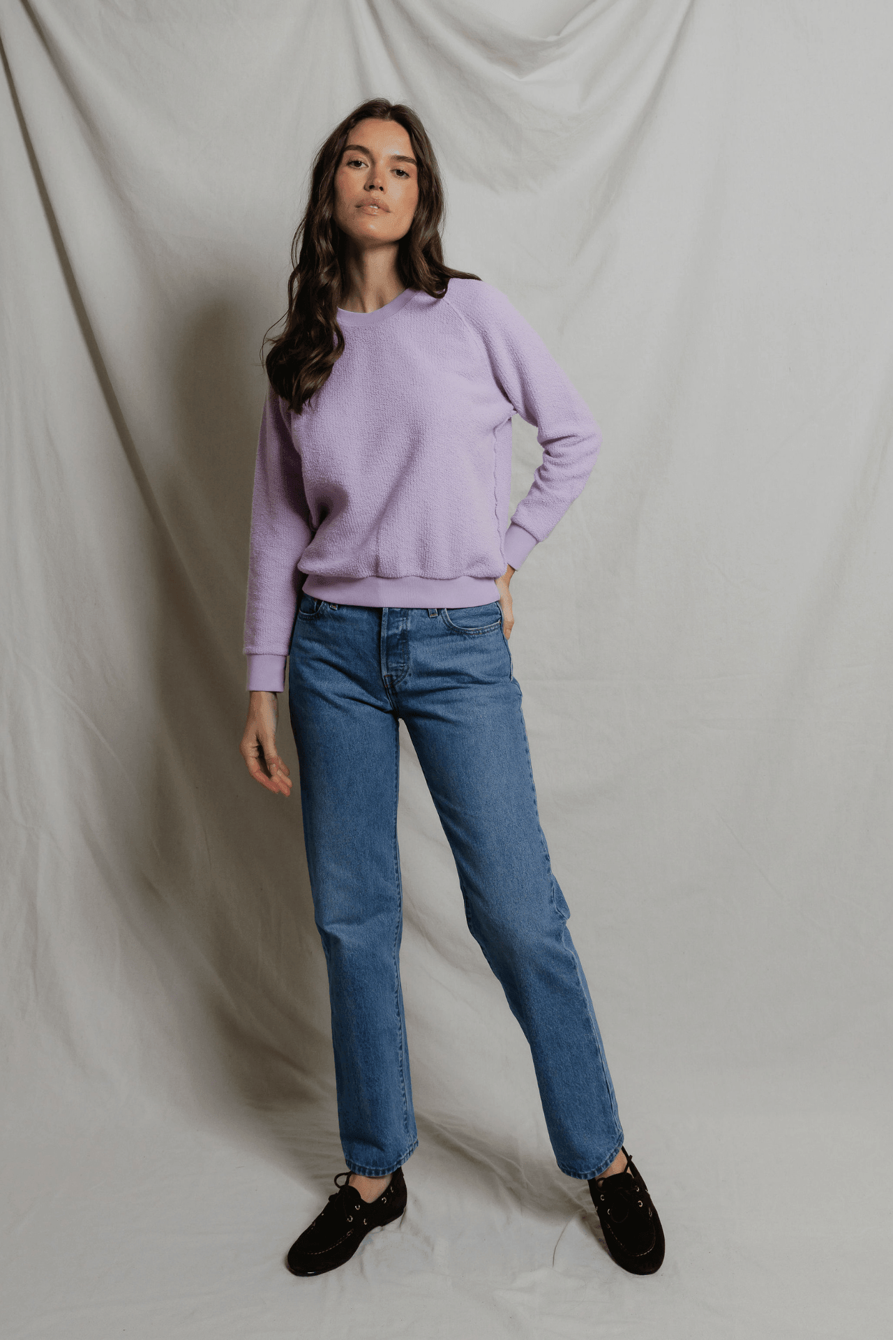 Perfectwhitetee Ziggy Inside Our Fleece Ultraviolet
