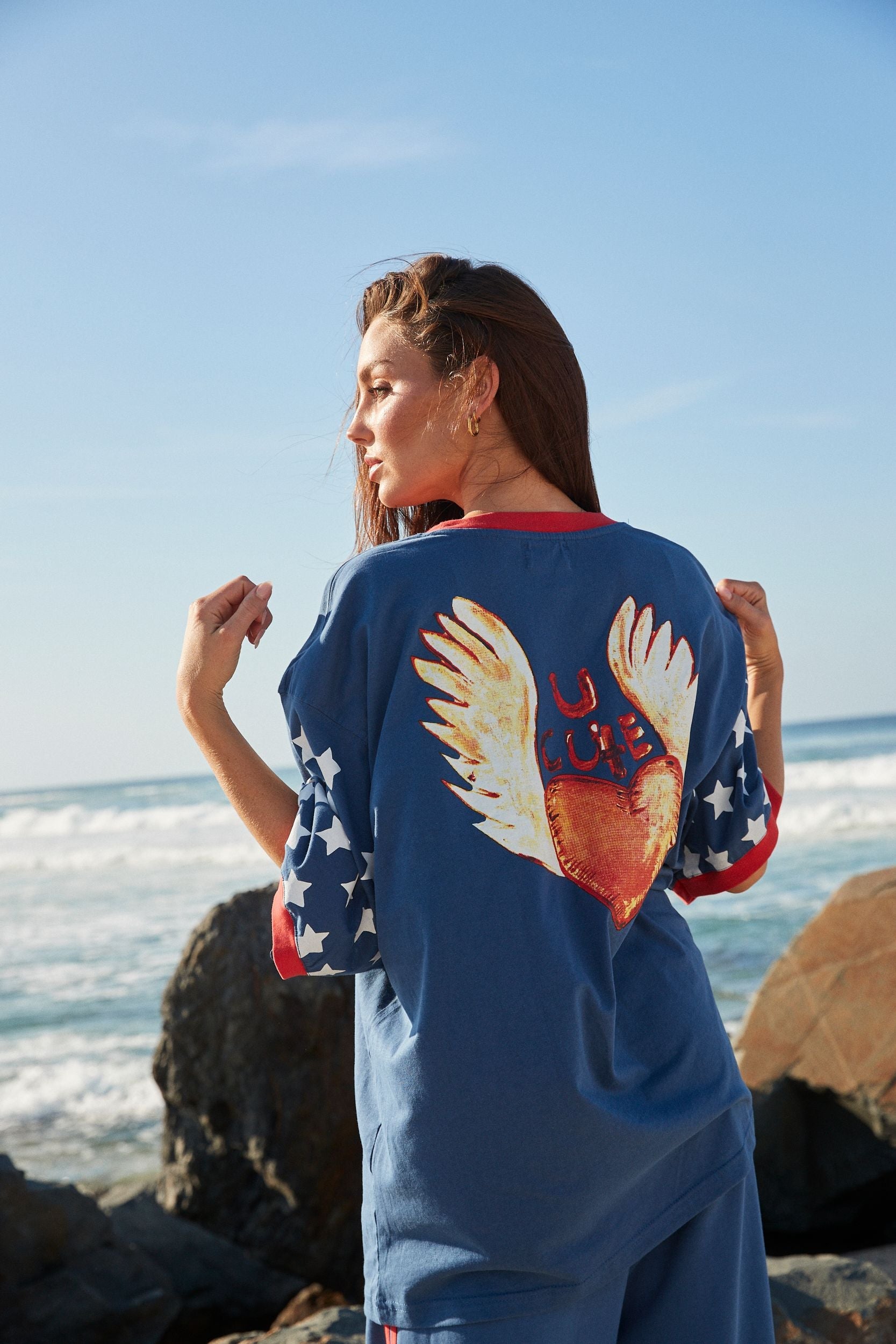 The You Cute Tee Blue