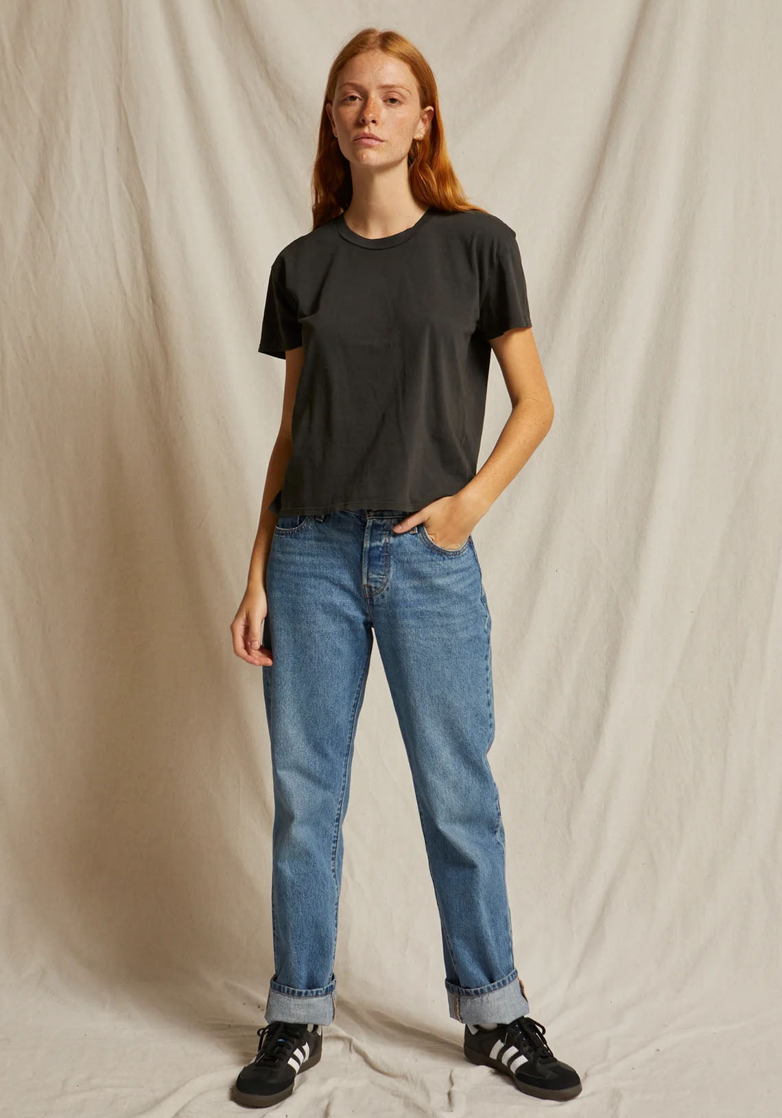 Harley Boxy Crew Vintage Black