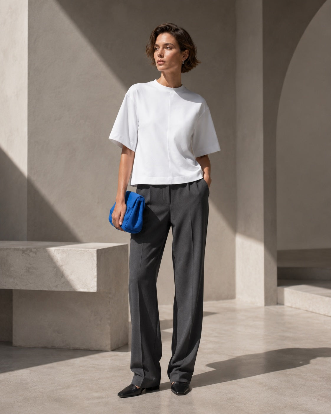 Samsoe Samsoe Sadisas T-Shirt in bright white, from the Samsoe Samsoe Australia edit at Tuchuzy