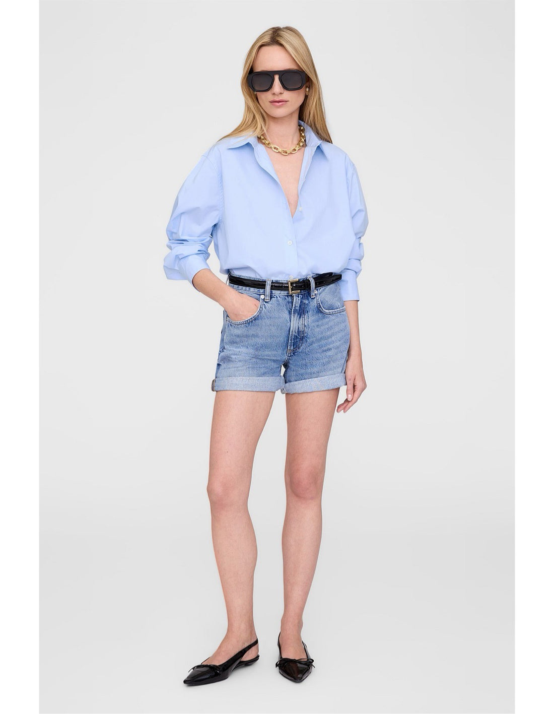 HEATH SHORT - CASPIAN BLUE