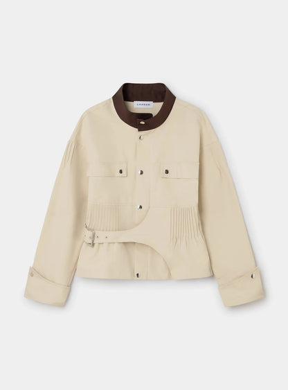 LAAGAM Orly Ecru Serge Jacket