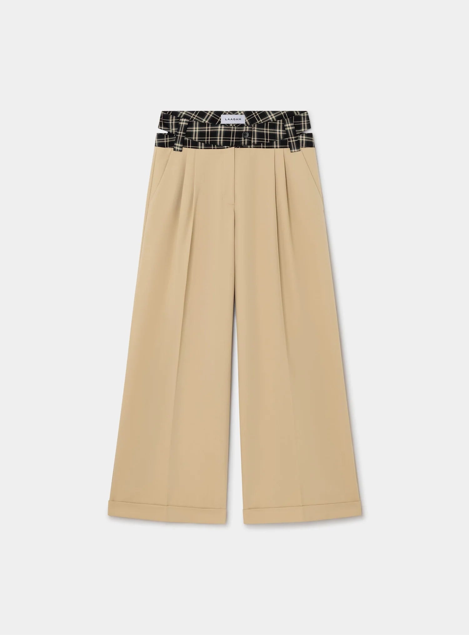 LAAGAM Smith Sand Tailored Pants