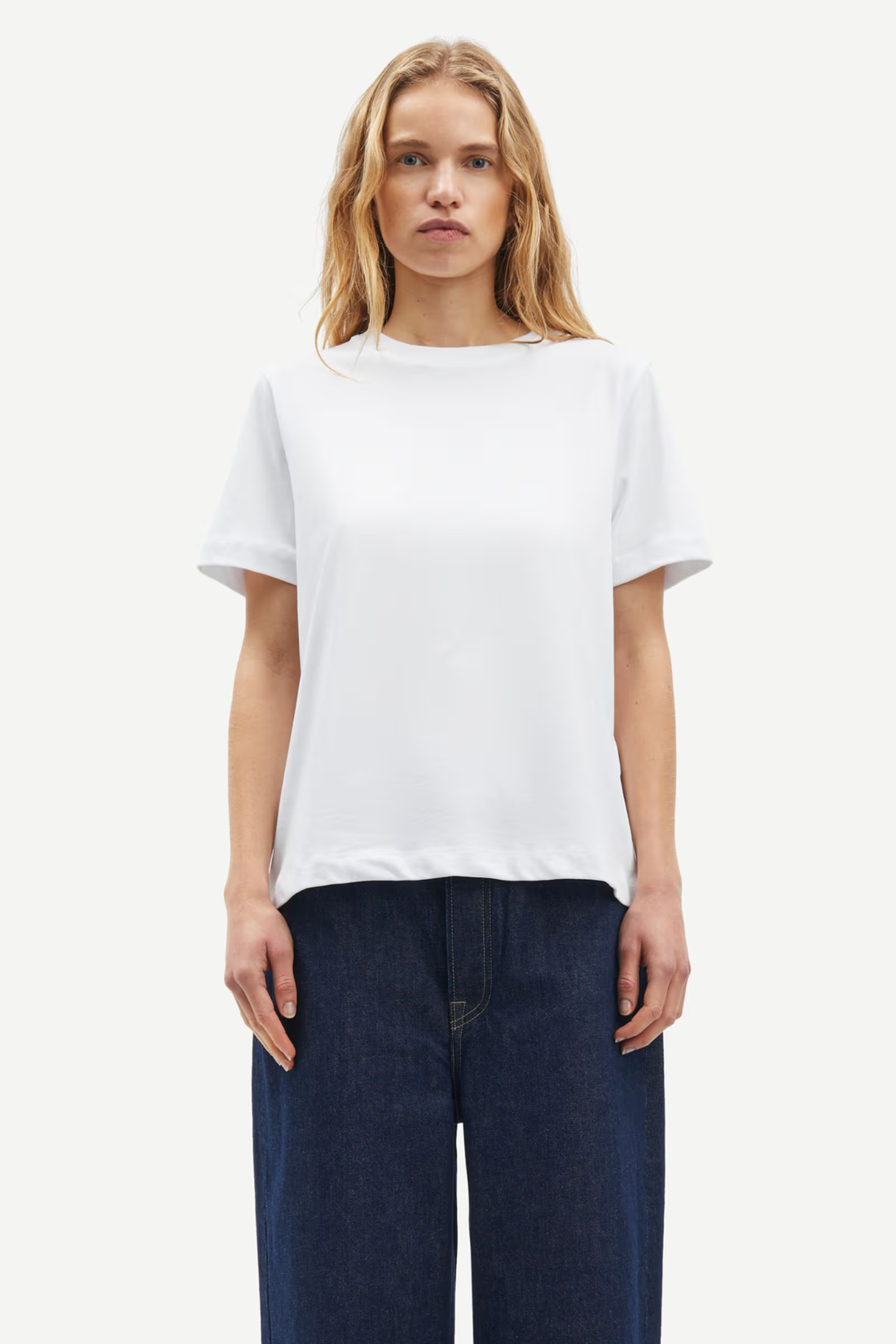 Samsoe Samsoe Camino T-shirt in White