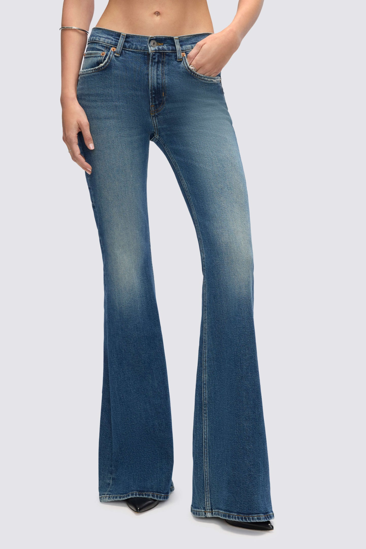 Re/Done The Strutter Comfort Stretch Sonoma Indigo