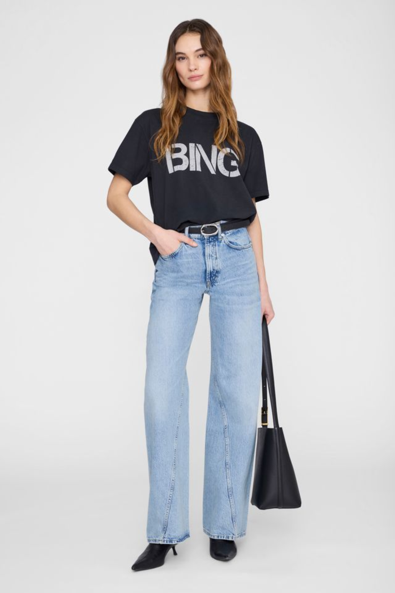 Wagner Tee Stencil Vintage Black