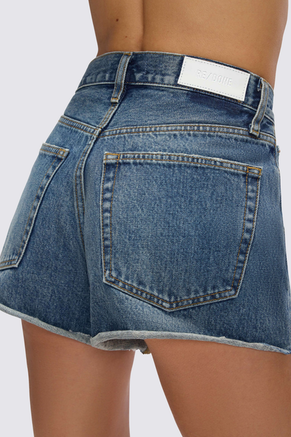 Re/done A Frame Short Sonoma Indigo