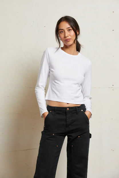 Jamie Recycled Cotton Long Sleeve