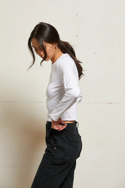 Jamie Recycled Cotton Long Sleeve