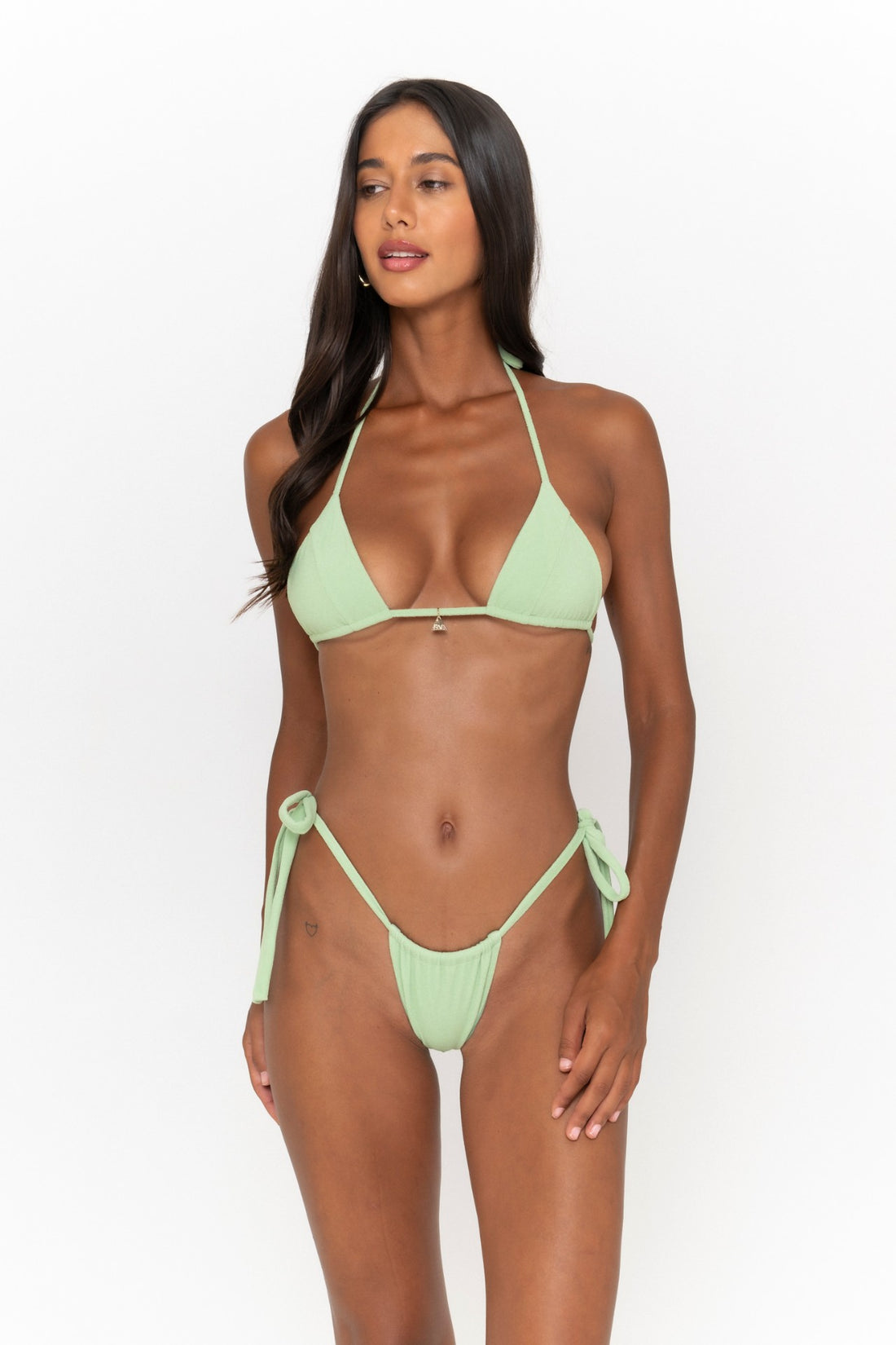 Birdie Bikini Bottoms Matcha