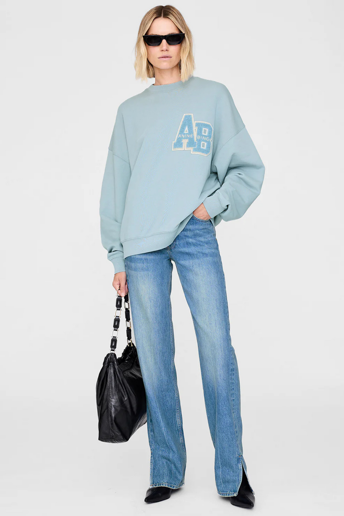 Miles Sweatshirt Pastel Blue