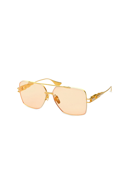 Dita Grand Emperik Matte White/Yellow Gold